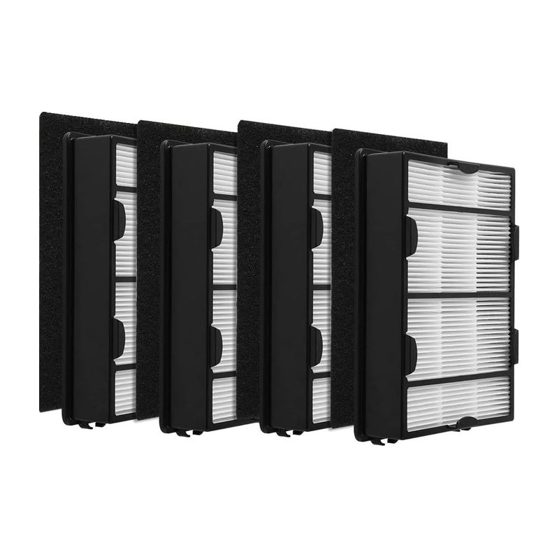 Gazeer Replacement Filter B (4 Pack) + Carbon Pre Filter(4 Pack) Compatible with Holmes HAPF600 HAPF600D HAPF600D-U2 - Image 1